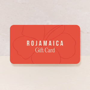 Tarjeta de regalo Rojamaica ($100-$1000)